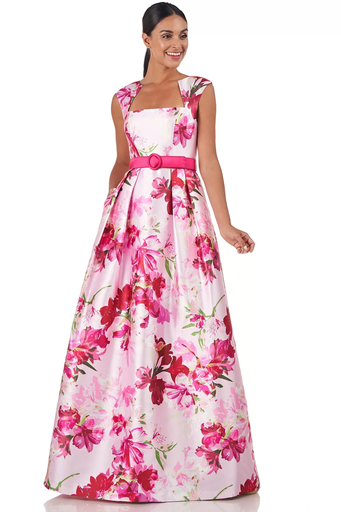 Evening Gowns<Kay Unger Ainsley Gown Hibiscus