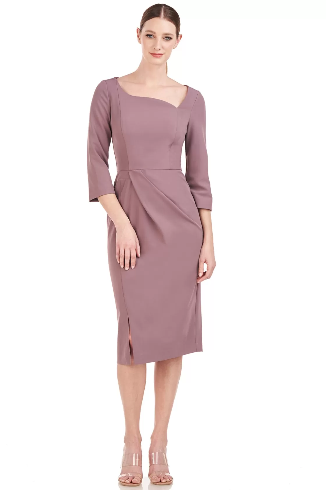 Cocktail Dresses<Kay Unger Anya Midi Dress Mink