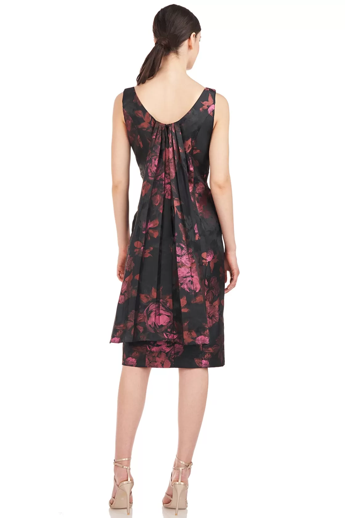 Cocktail Dresses<Kay Unger Astaire Cocktail Dress Mauvewood Multi