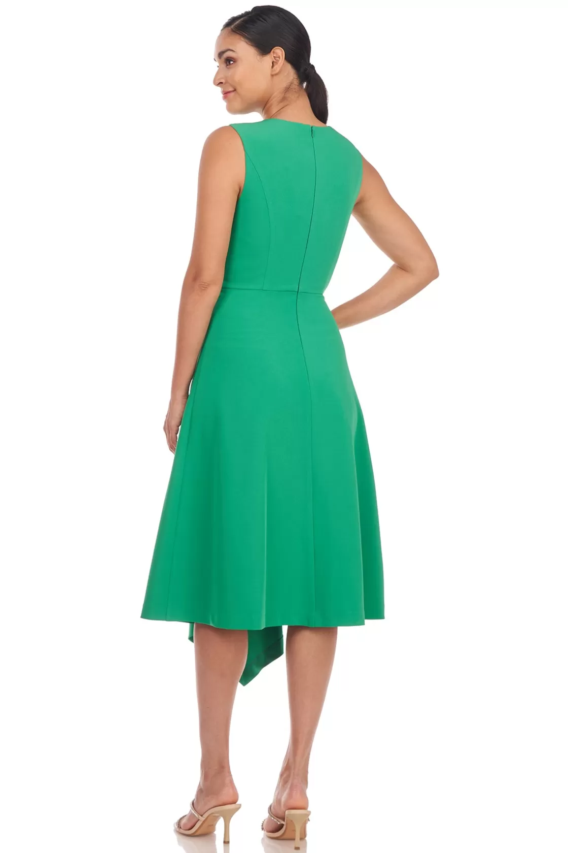 Cocktail Dresses<Kay Unger Bryce Midi Dress Kelly Green