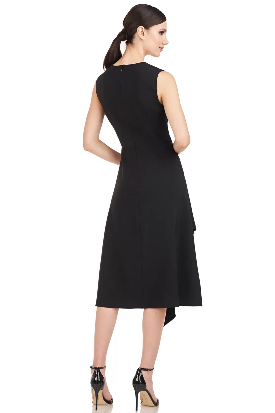 Cocktail Dresses<Kay Unger Bryce Midi Dress Black