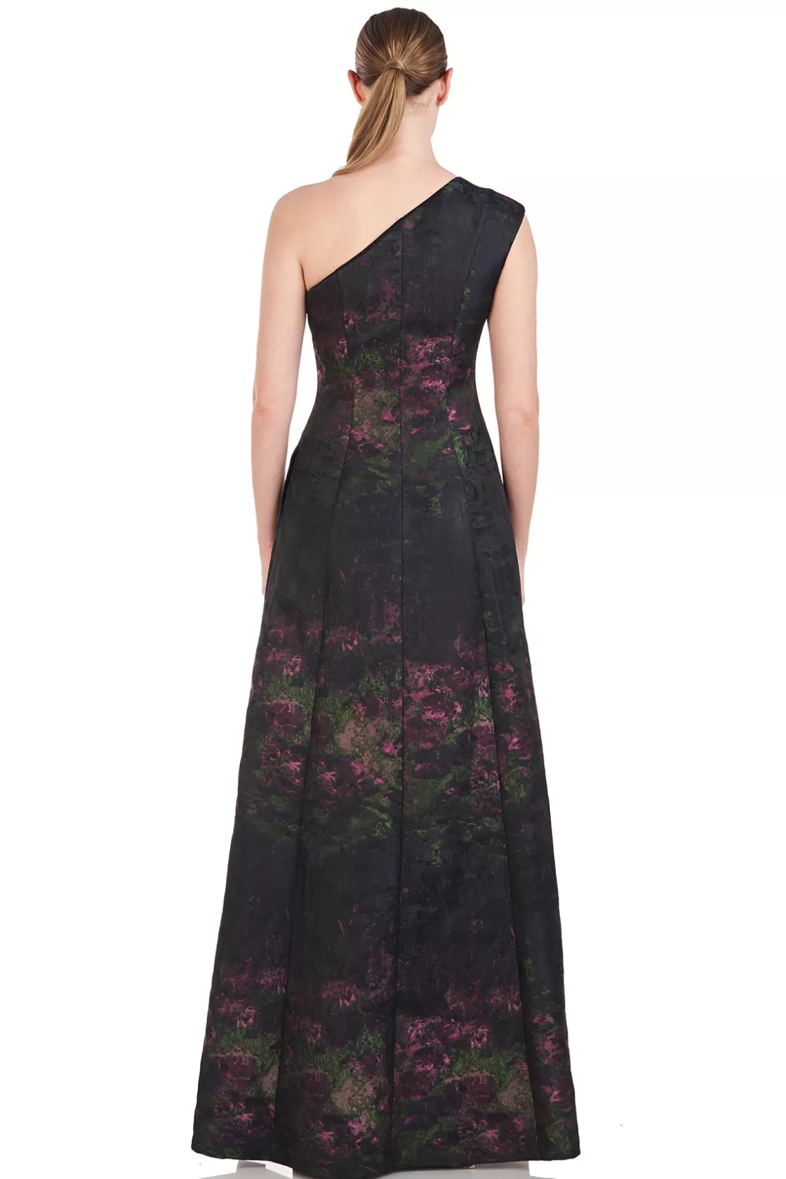 Evening Gowns<Kay Unger Cara Gown Dark Midnight Multi