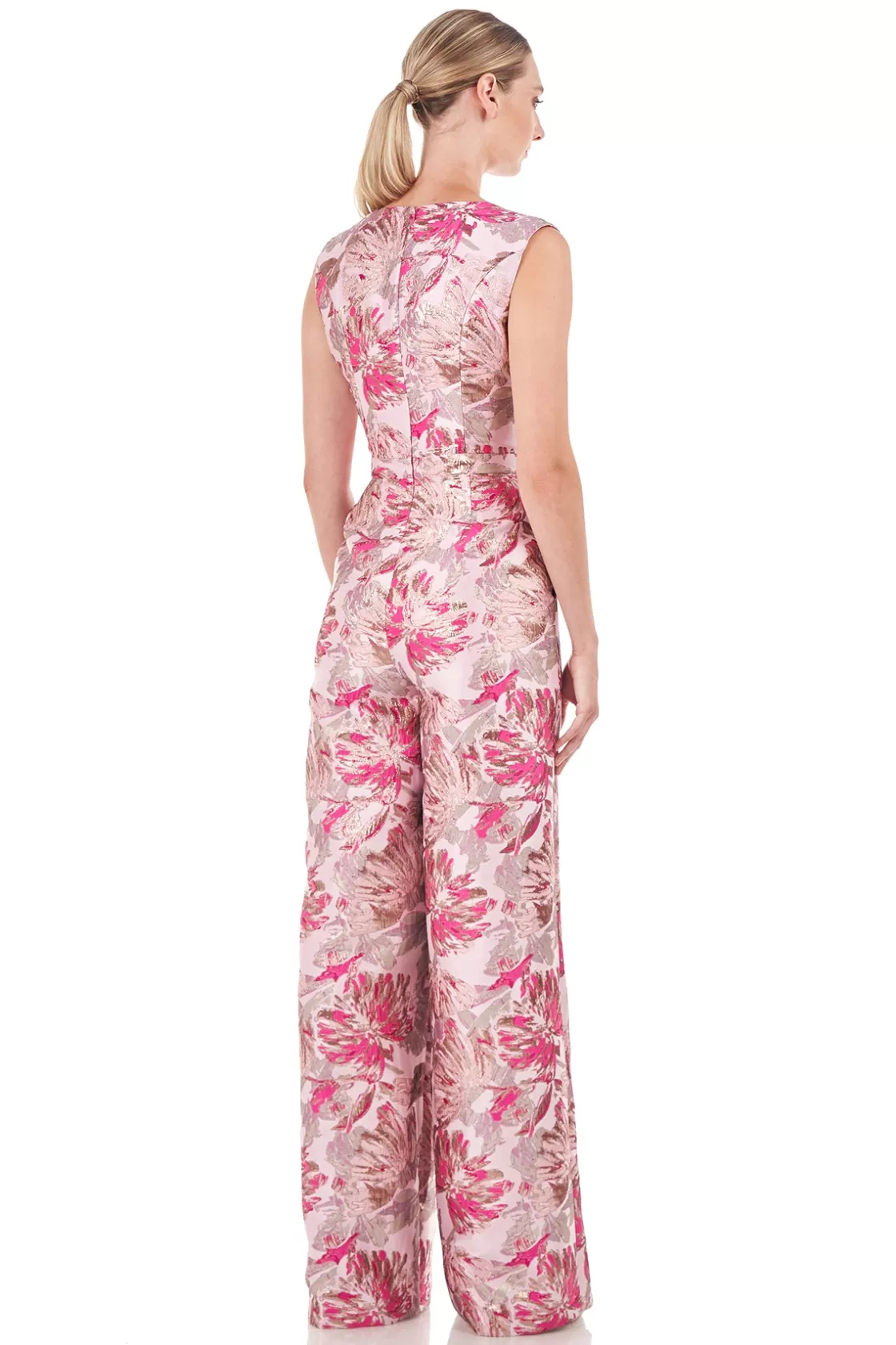 Jumpsuits<Kay Unger Cleo Jumpsuit Azalea