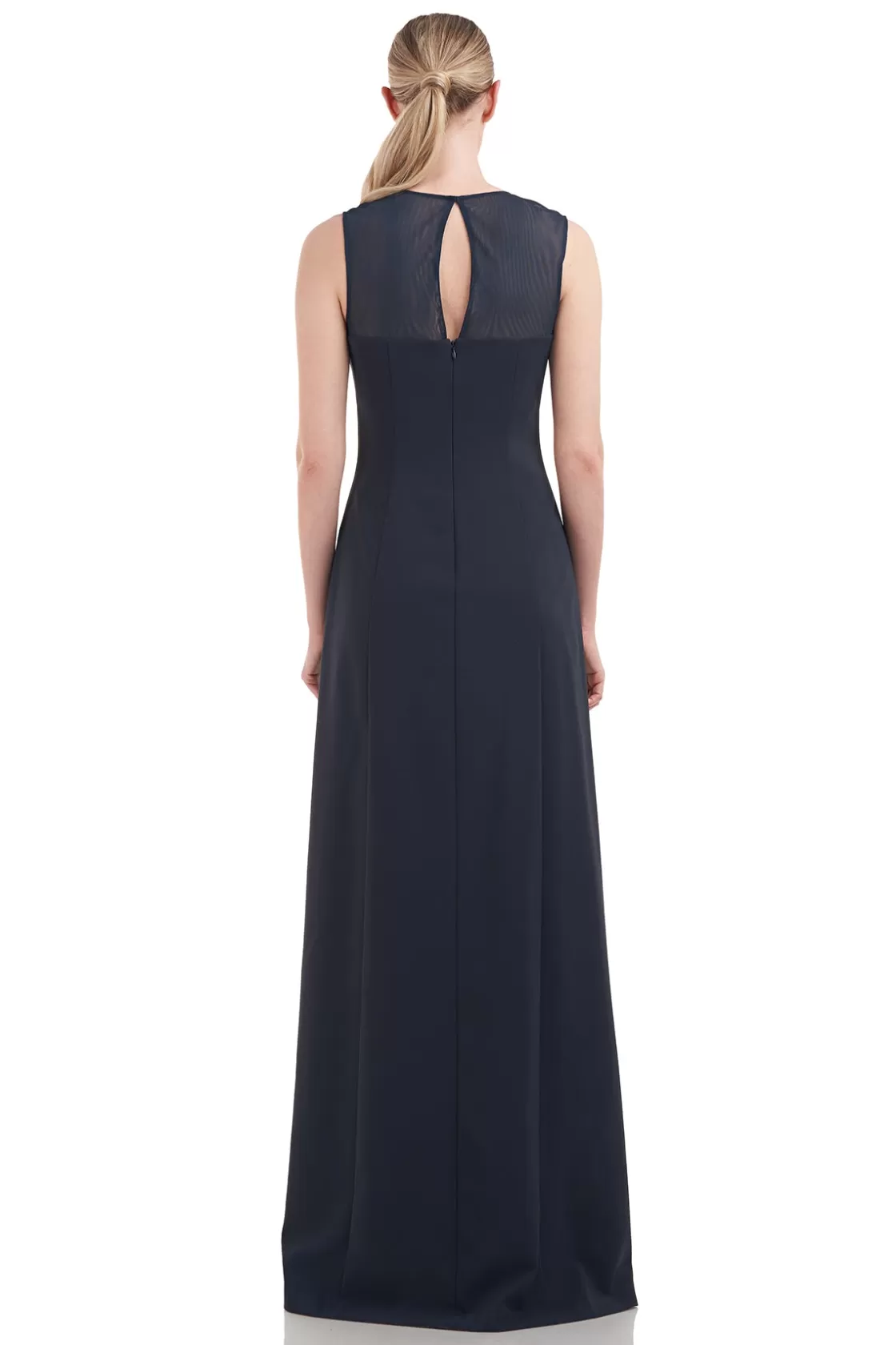 Evening Gowns<Kay Unger Dahlia Gown Navy Blue