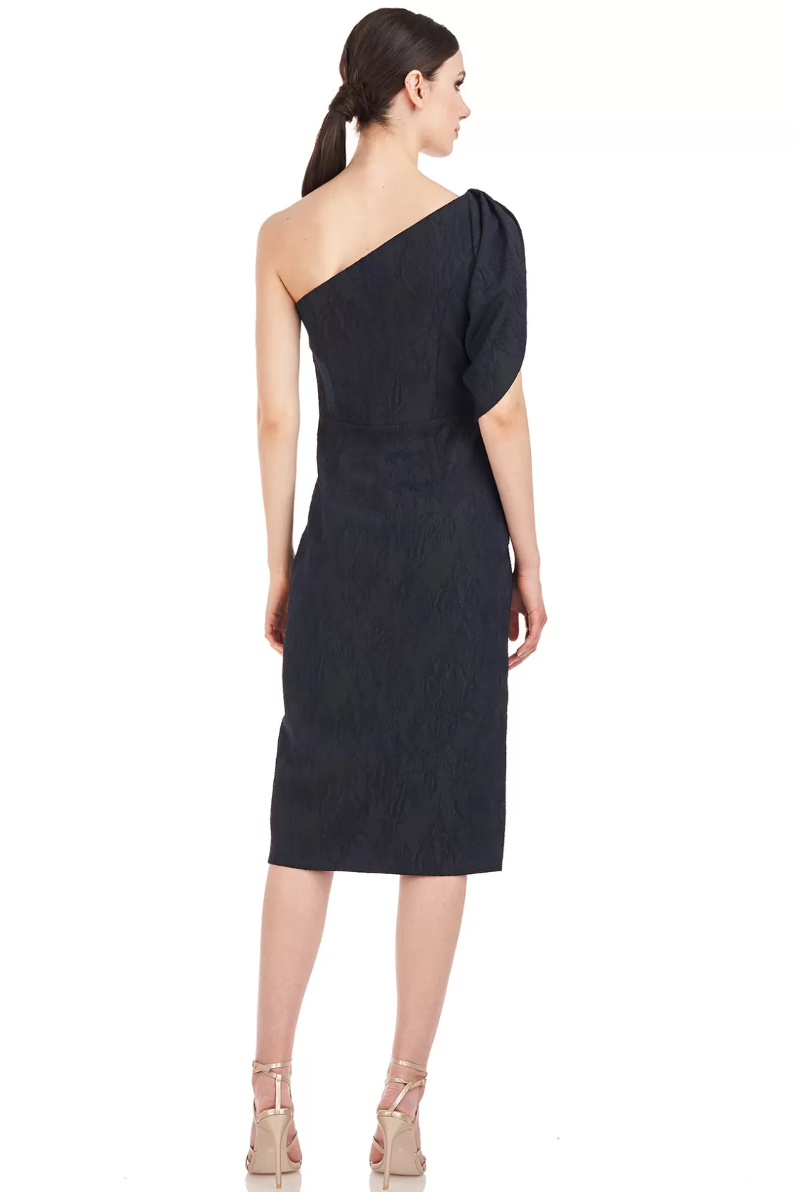 Cocktail Dresses<Kay Unger Electra Midi Dress Dark Midnight