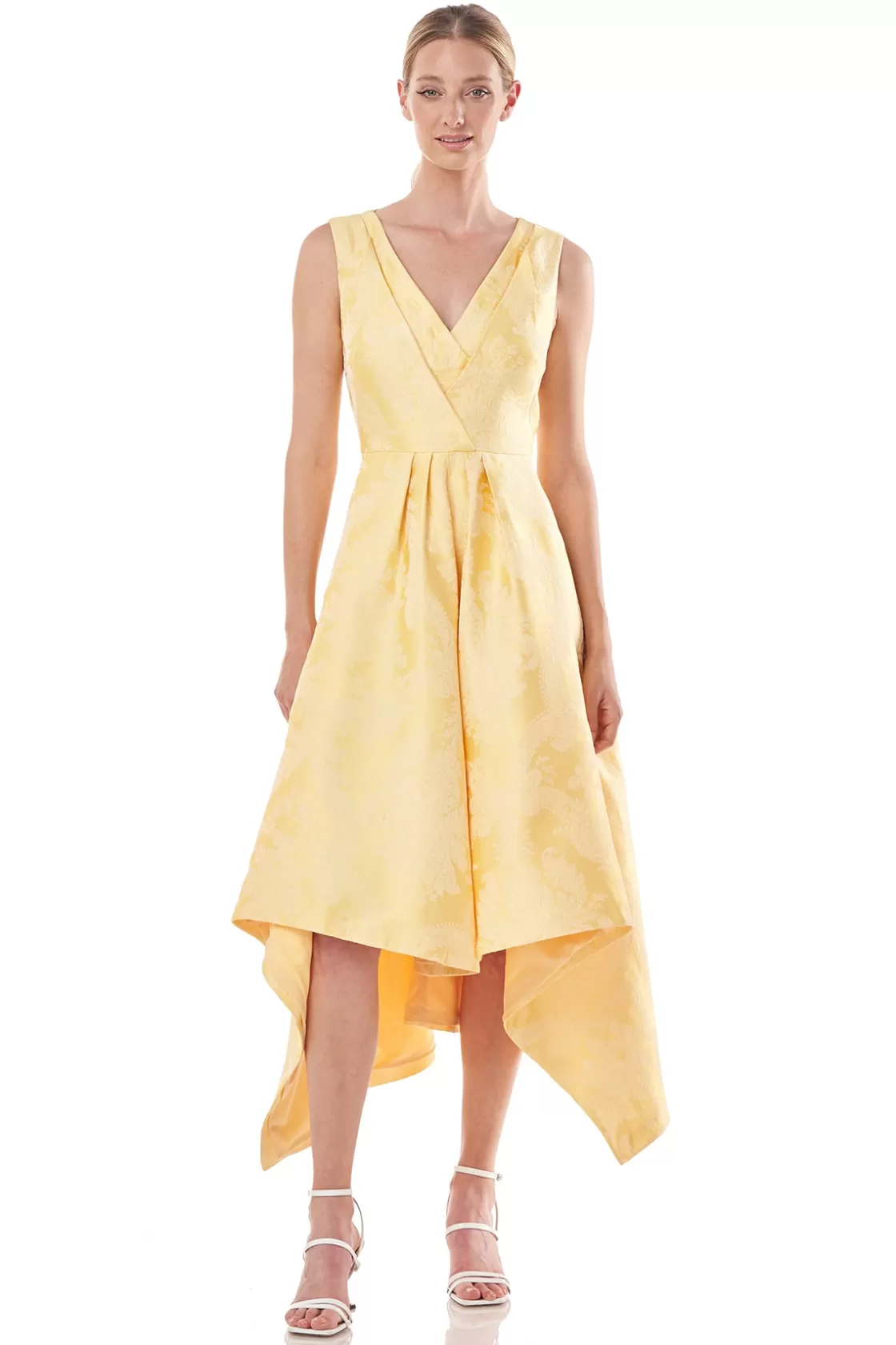 Cocktail Dresses<Kay Unger Fiona Hi-Low Dress Marigold