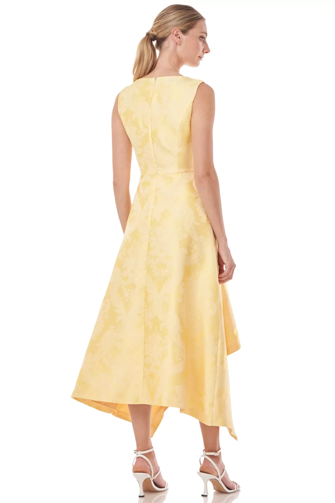 Cocktail Dresses<Kay Unger Fiona Hi-Low Dress Marigold