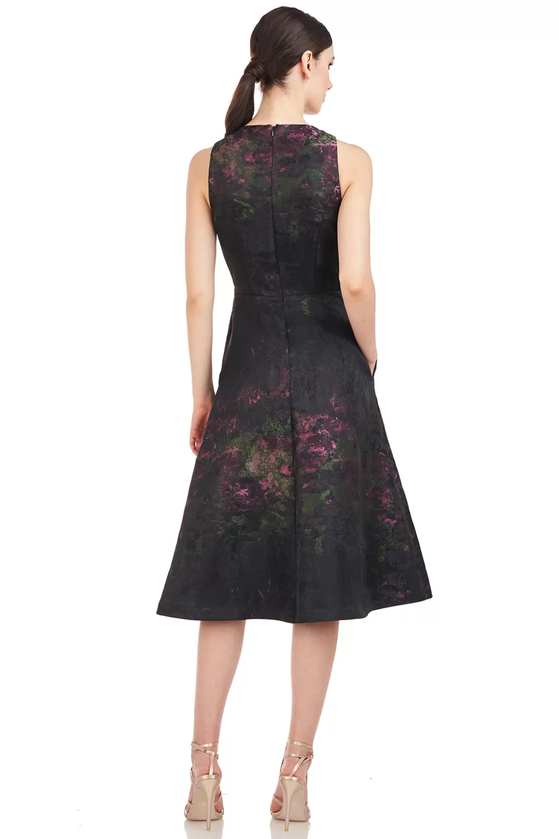 Cocktail Dresses<Kay Unger Inga Cocktail Dress Dark Midnight Multi