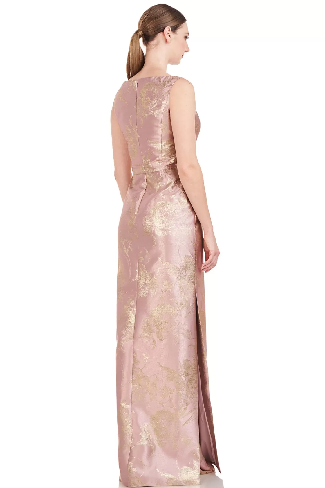 Evening Gowns<Kay Unger Joan Column Gown Primrose