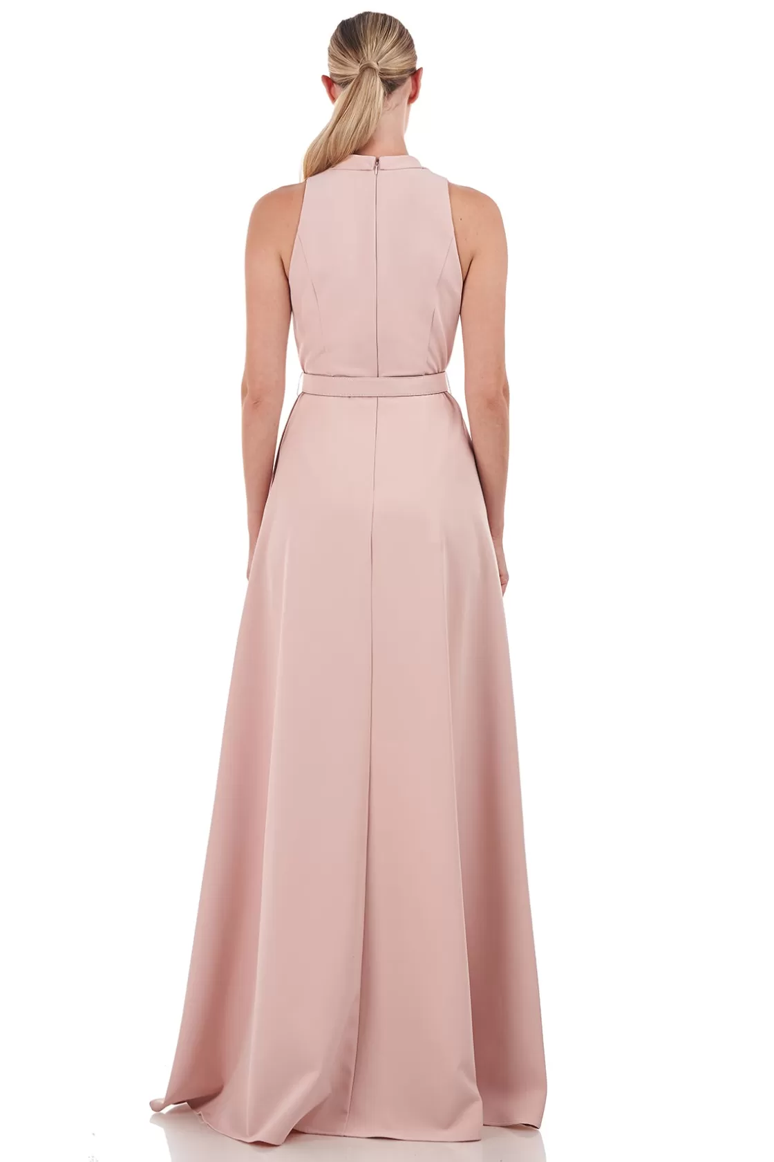 Jumpsuits<Kay Unger Leighton Walk Thru Jumpsuit Soft Blush