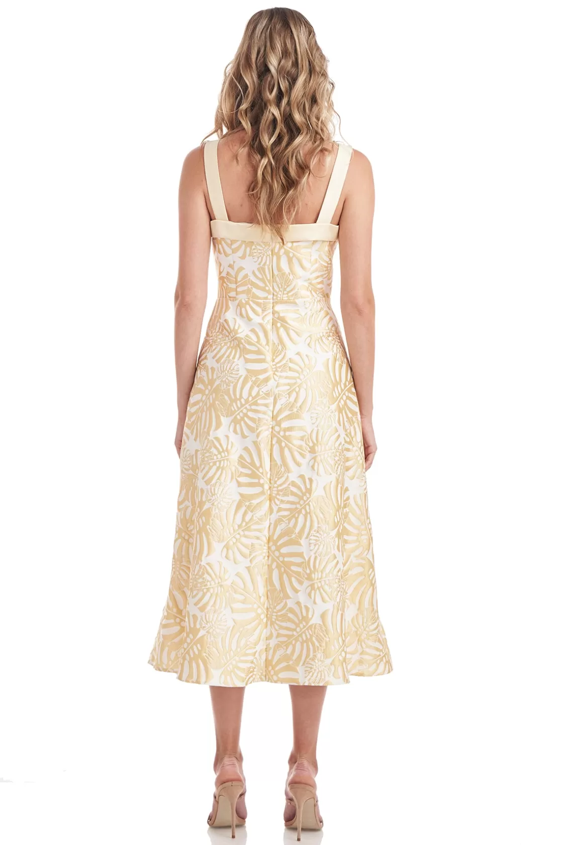 Cocktail Dresses<Kay Unger Liv Tea Length Dress Butter