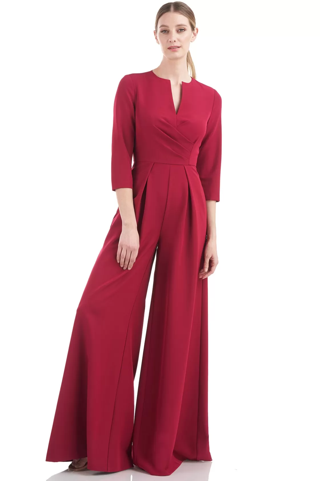 Jumpsuits<Kay Unger Macie Jumpsuit Crimson