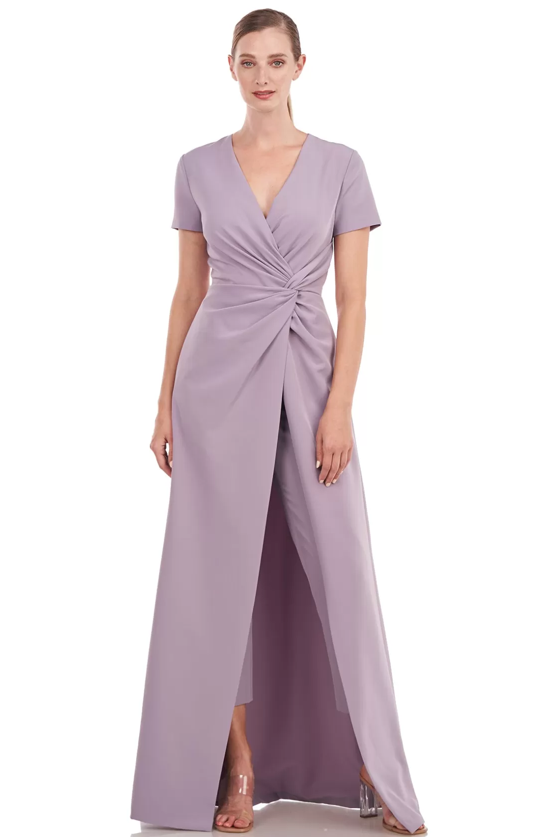 Jumpsuits<Kay Unger Marina Walk Thru Jumpsuit Lavender