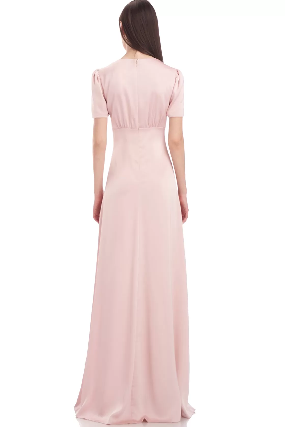 Evening Gowns<Kay Unger Quinn Empire Waist Gown Soft Blush