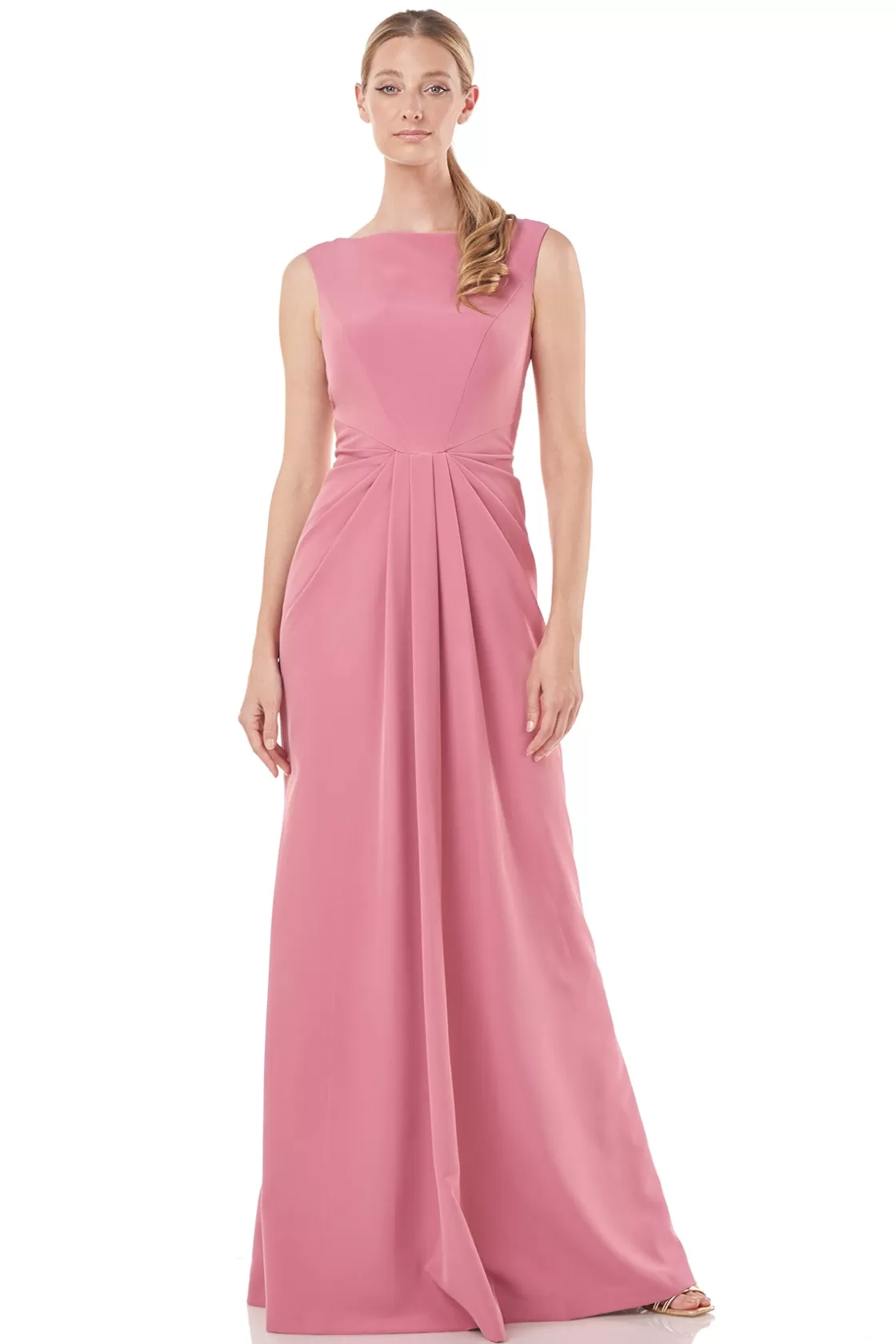 Evening Gowns<Kay Unger Sansa Bateau Gown Heather Rose