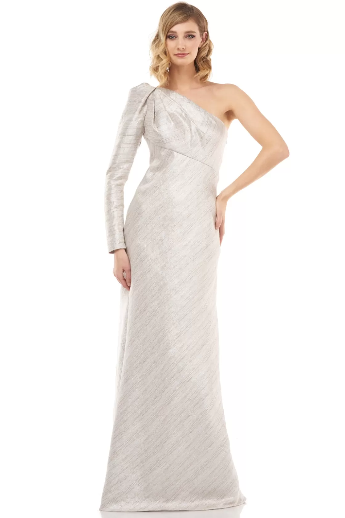 Evening Gowns<Kay Unger Suzanne Silver Multi