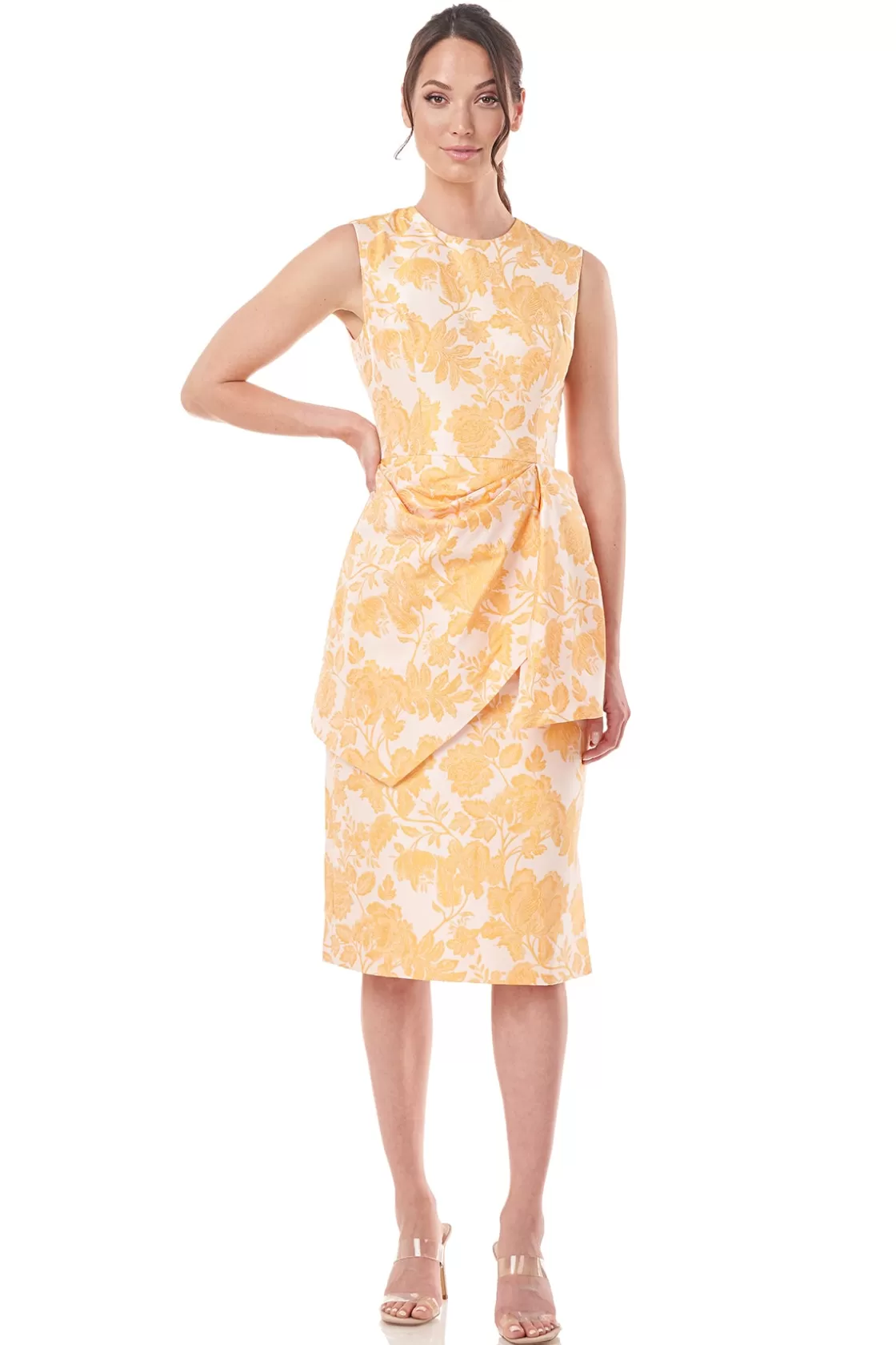 Cocktail Dresses<Kay Unger Tina Midi Dress Mango