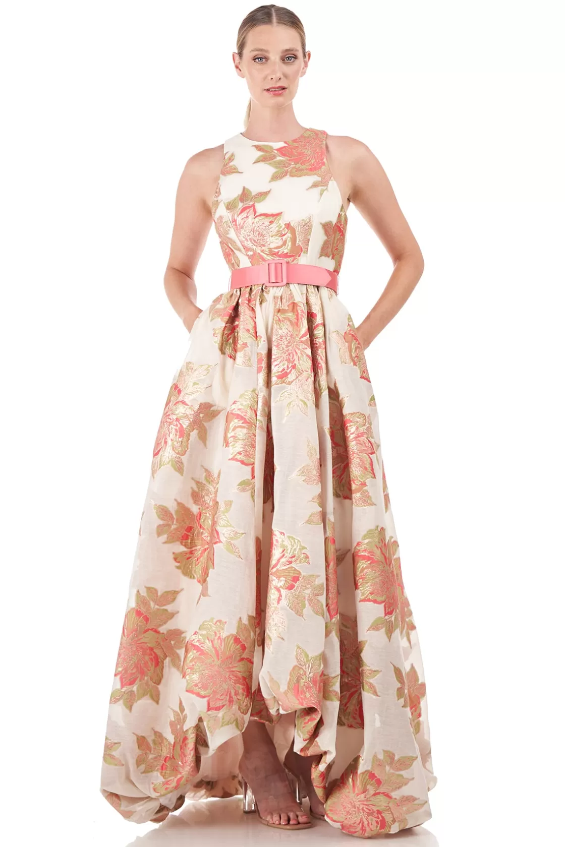 Evening Gowns<Kay Unger Vivian Gown Desert Rose