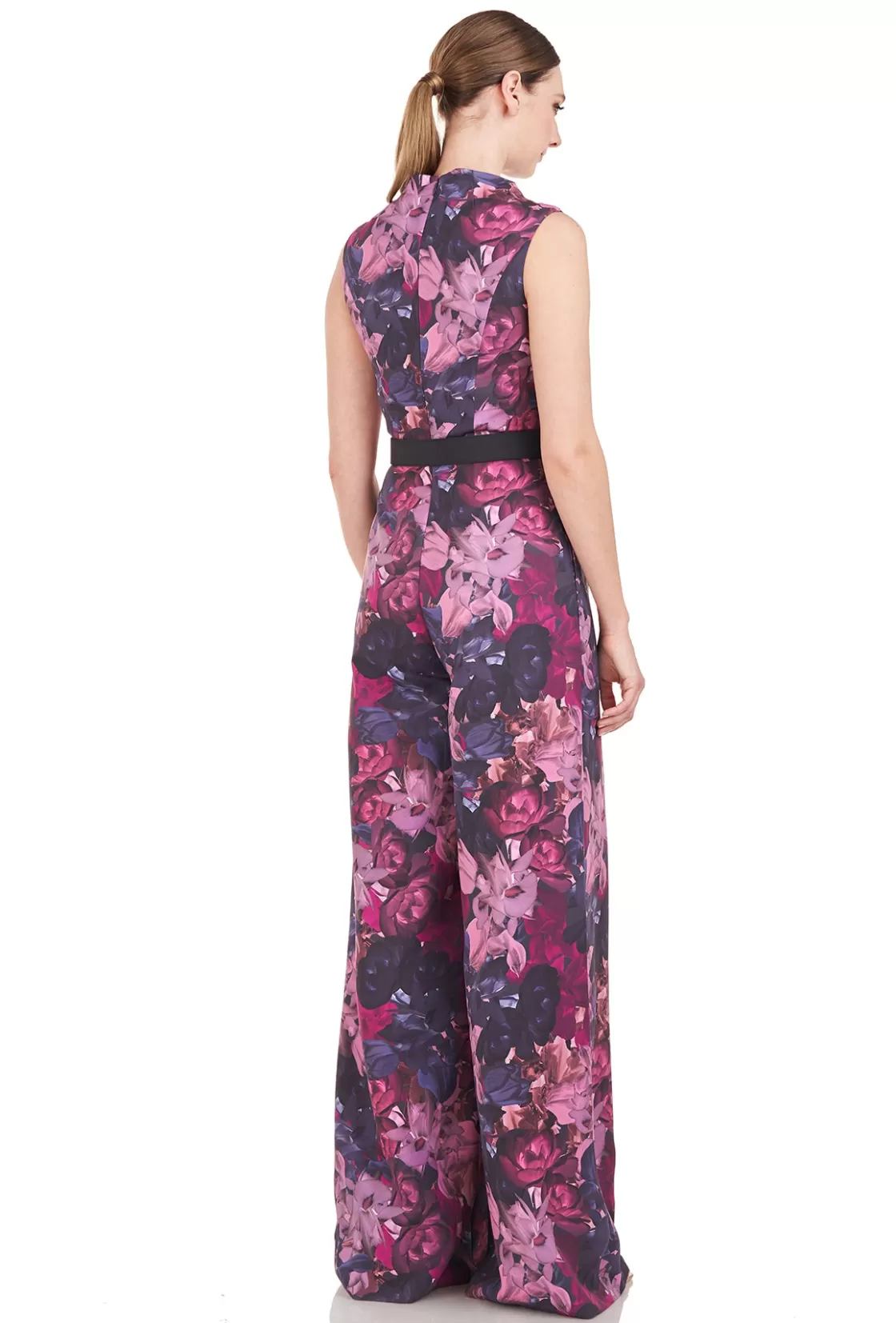 Jumpsuits<Kay Unger Vivica Jumpsuit Boysenberry Multi